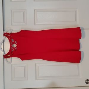 White house black market red dress size 10
